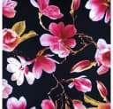 novely® Stoff OXFORD 210D Rosa Magnolien Printstoff Outdoor Bild 4