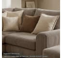 novely® Stoff PORTO Polsterstoff Breitcord-Optik Ultraweich Beige Bild 5