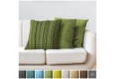 novely® Dekokissen 3er-Set Kuschelweich 40x40 cm Grün Bild 3