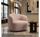 novely® Stoff PORTO Polsterstoff Breitcord-Optik Rosa Bild 5