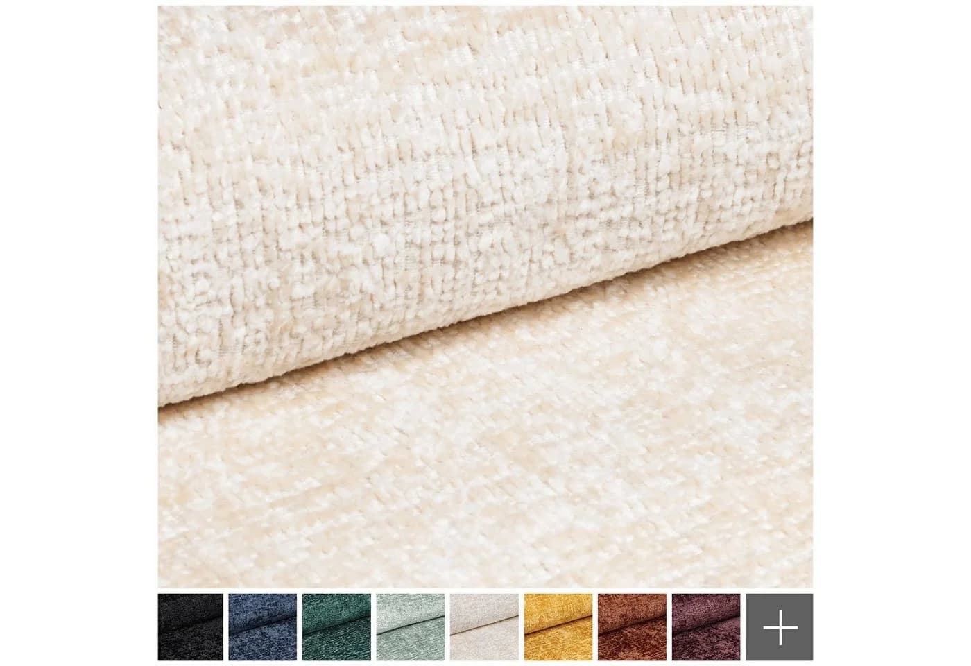 novely® Stoff TRENTO Polsterstoff Beige 100% Polyester - Bild 3