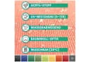 novely® ARAGON Outdoor-Stoff Apricot wasserabweisend UV-beständig Bild 1