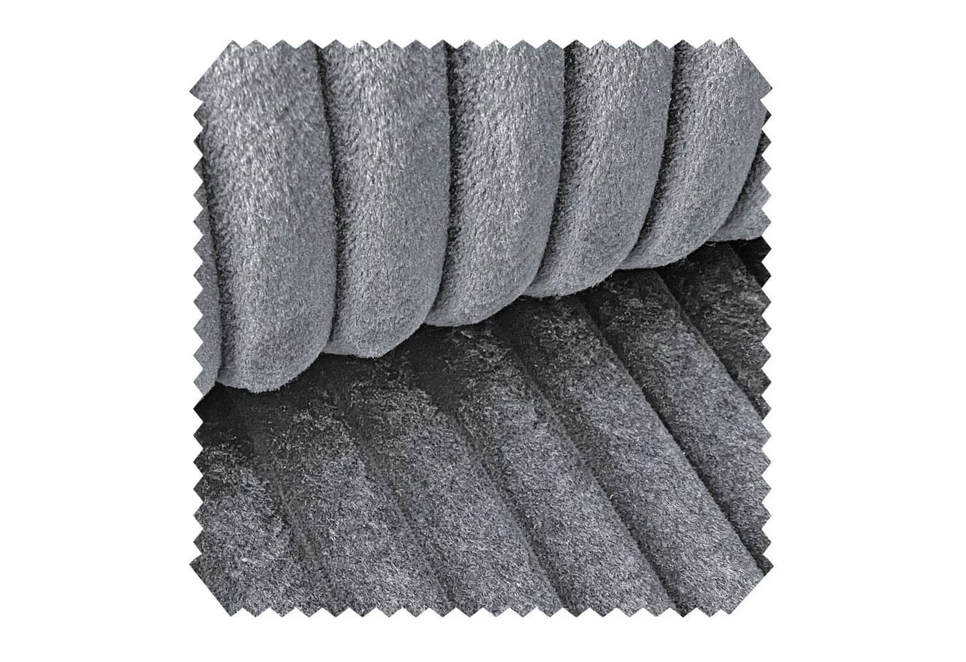 novely® Stoff TILLEN Breitcord-Optik Polsterstoff Grau - Bild 2