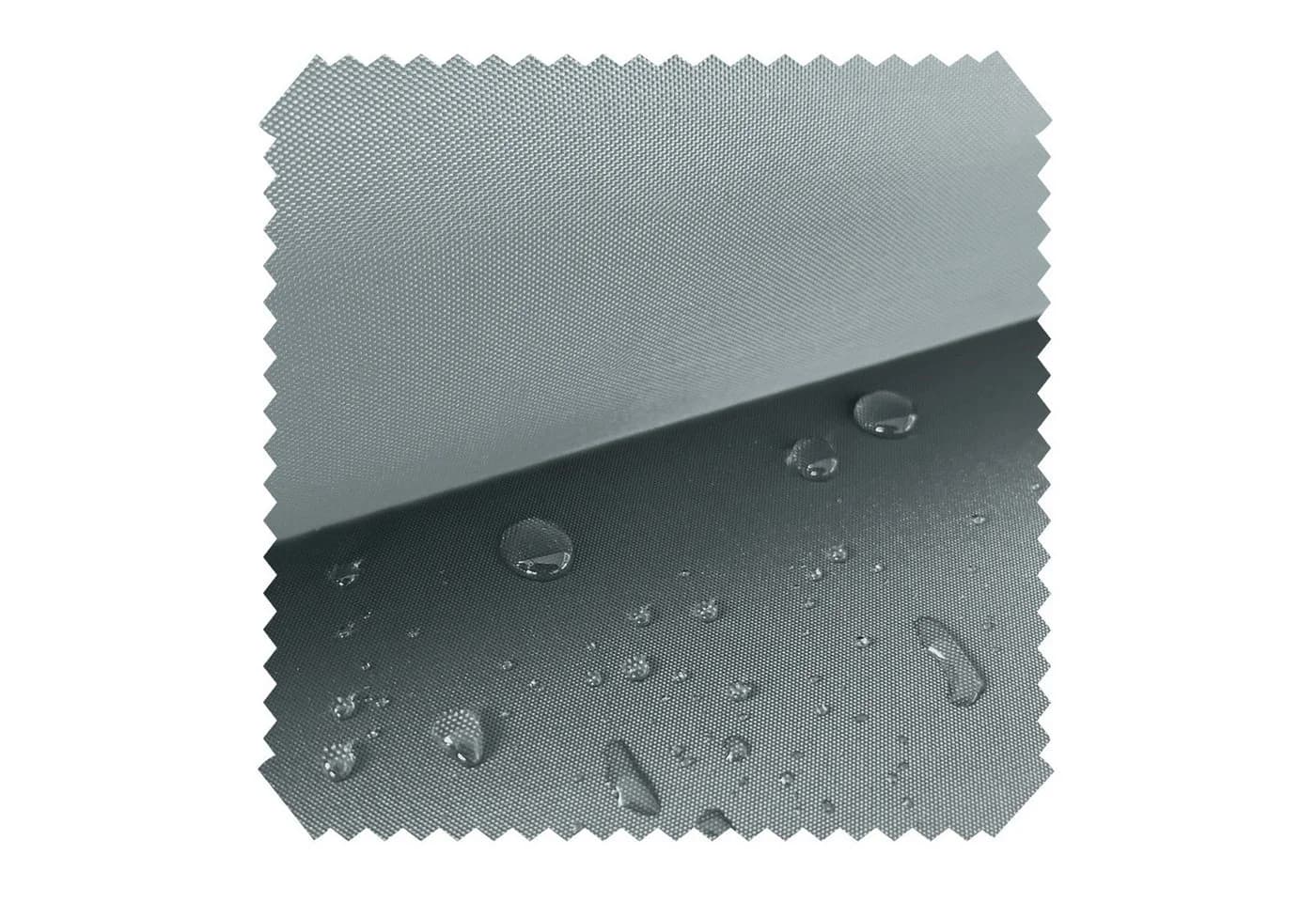novely® OXFORD LIGHT Stoff Grau Wasserabweisend Polyester Meterware - Bild 2