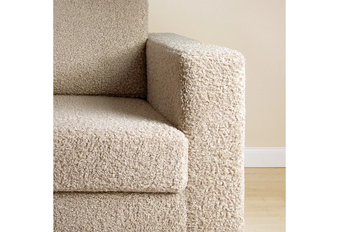 novely® Stoff ROLAND Bouclé-Stoff 100% Polyester 140 cm - Bild 5