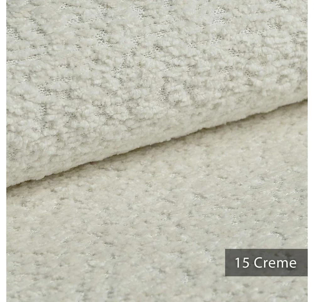 novely® Stoff CORIO Bouclé Möbelstoff Luxus 3D Bouclé-Struktur