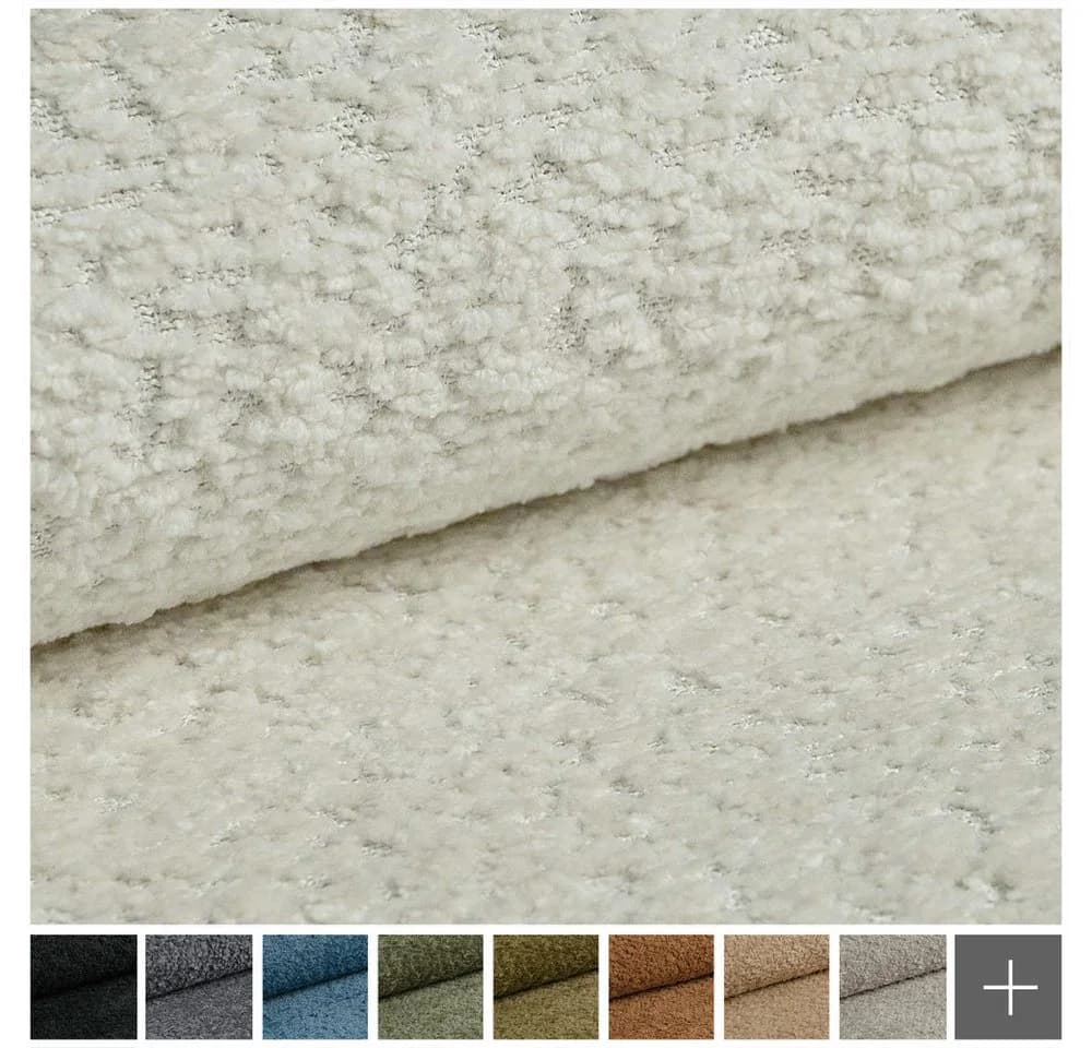 novely® Stoff CORIO Bouclé Möbelstoff Luxus 3D Bouclé-Struktur - Bild 3