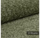 novely® CORIO Bouclé Möbelstoff Olivgrün 3D-Struktur Polyester Bild 1