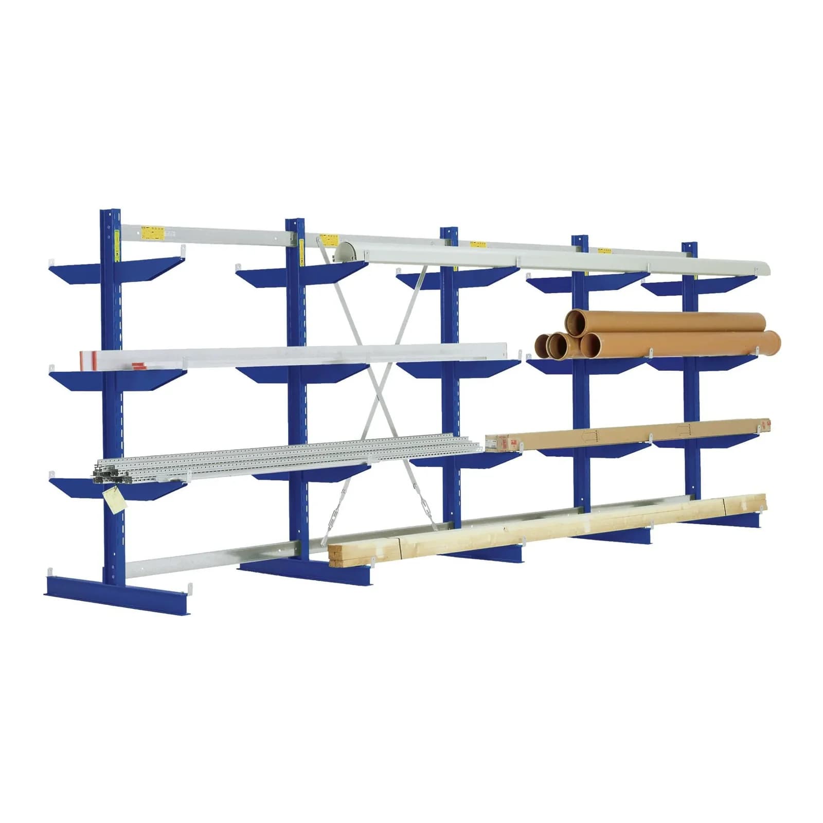 Bito Kragarmregal Set NT400 IPE120 Enzianblau