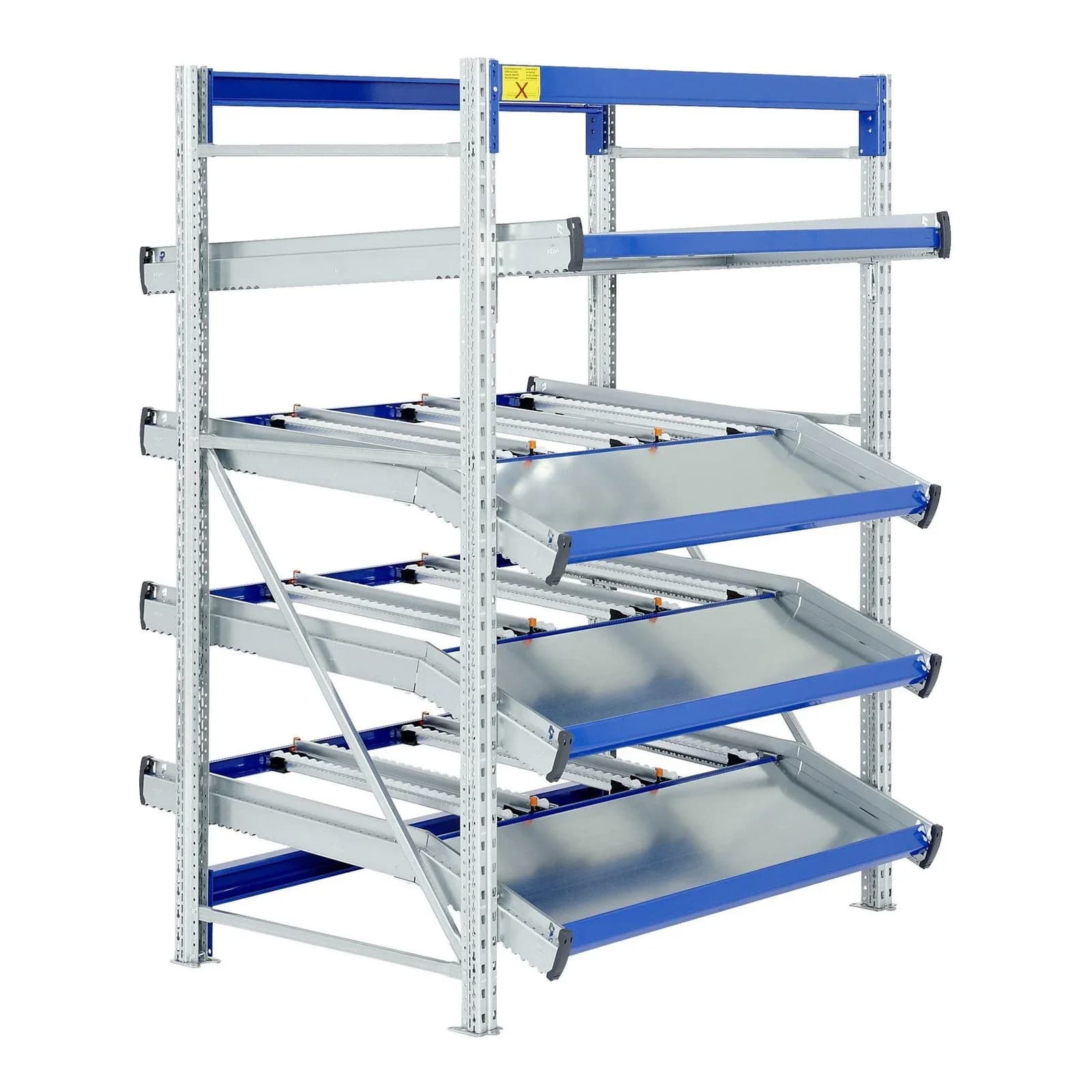 Bito Regal SDS / SF4 Enzianblau Ergonomischer Nachschub