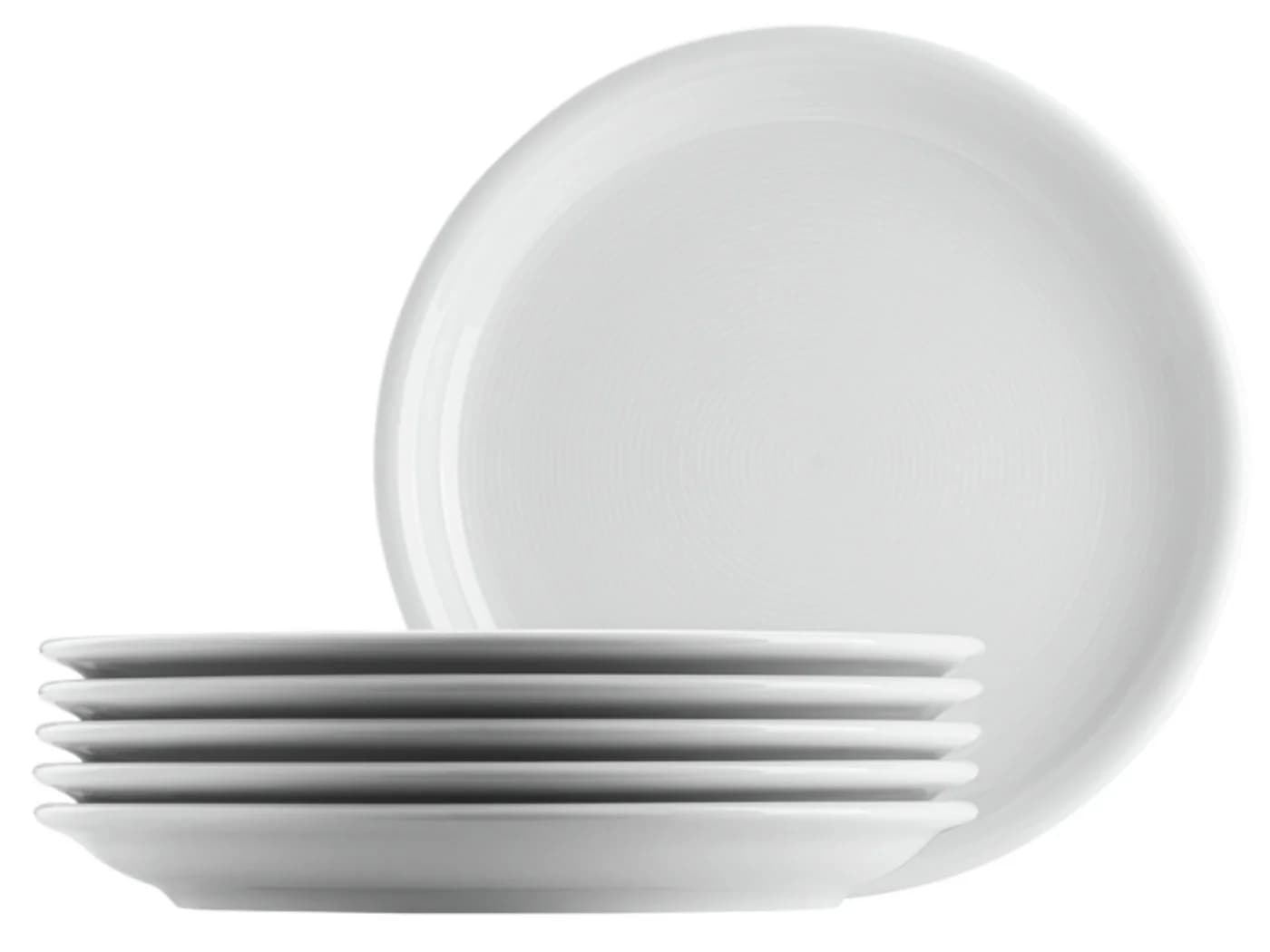 Thomas Porzellan Frühstücks-Set Trend 6-tlg. Weiß Frühstücksteller 20 cm