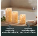 LED Universum LED-Kerze Cynthia Warmweiß mit Lichterkette Bild 5