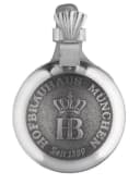 Hofbräuhaus München Bierkrug Steinkrug Löwendekor Grau Bild 3