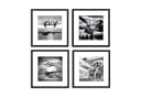 artissimo 4er Bilder-Set Schwarz-Weiß Flugzeuge mit Echtholzrahmen Bild 2