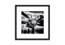 artissimo 4er Bilder-Set Schwarz-Weiß Flugzeuge mit Echtholzrahmen Bild 5