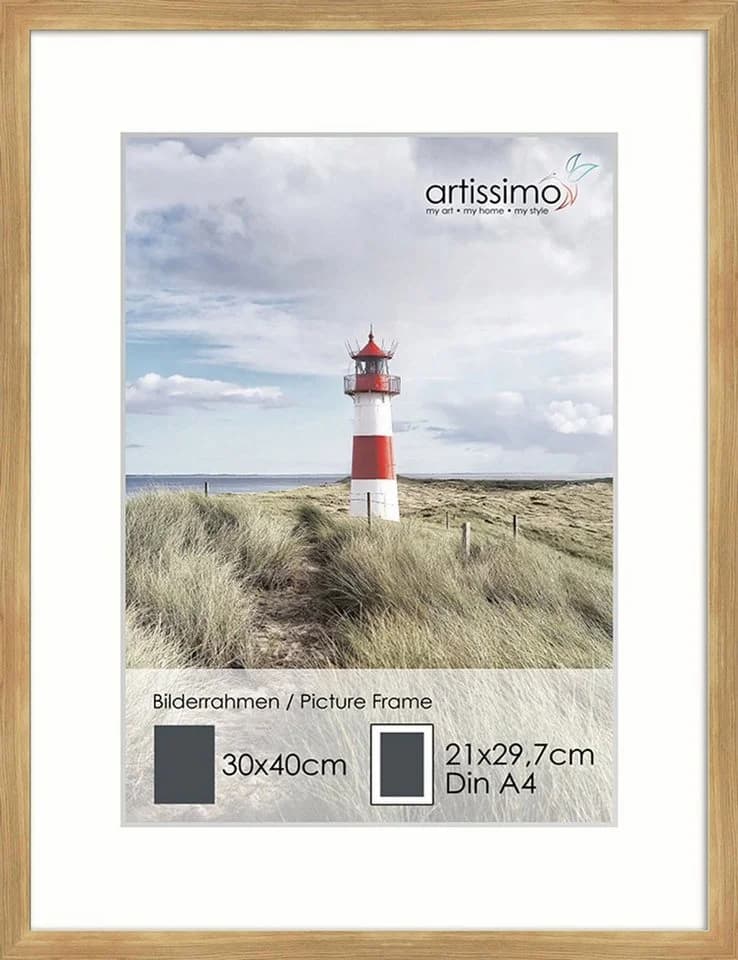artissimo Bilderrahmen 30x40 cm Holz Eiche - Bild 2