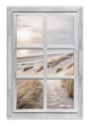 artissimo Garten-Poster 60x90cm wetterfest Strand Dünen Outdoor-Deko Bild 2