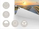 artissimo Garten-Poster XXL 120x80cm Outdoor-Deko Strand Bild 1