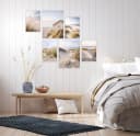artissimo 6er-Bilderset Maritime Wandbilder Strand Natur Bild 1