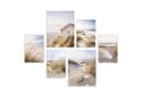 artissimo 6er-Bilderset Maritime Wandbilder Strand Natur Bild 4