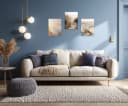 artissimo 3er-Bilderset Stranddeko Beige Maritime Wandbilder Bild 3