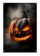 artissimo Halloween Gartenposter 60x90cm wetterfest Kürbis Bild 2