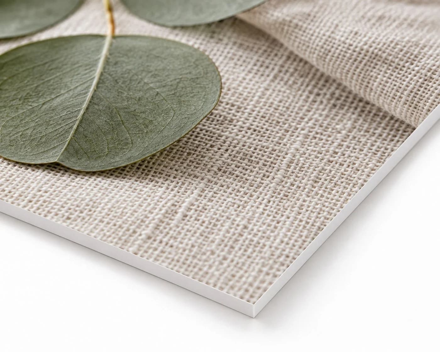 artissimo 3er-Bilderset Japandi Wanddeko Eukalyptus Beige Grau Grün - Bild 4