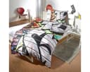 BETTWARENSHOP Bettwäsche Graffiti Renforce 2-teilig Bunt Jugendzimmer Bild 2