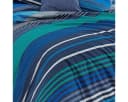 TRAUMSCHLAF Bettwäsche Marley Renforcé 2-teilig Blau Baumwolle Bild 4
