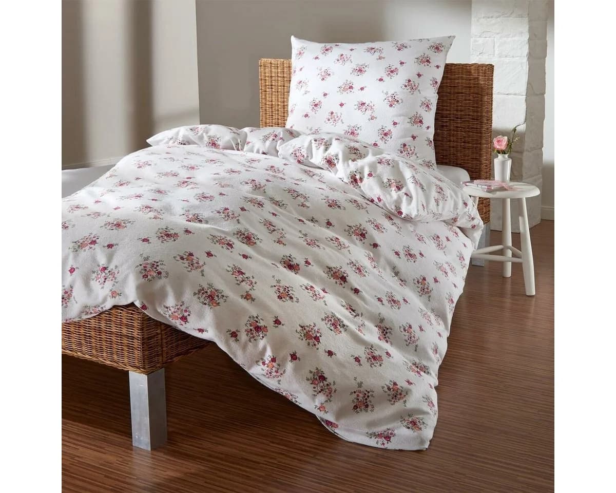 TRAUMSCHLAF Bettwäsche Claire 2-teilig Weichfrottier Made in Germany