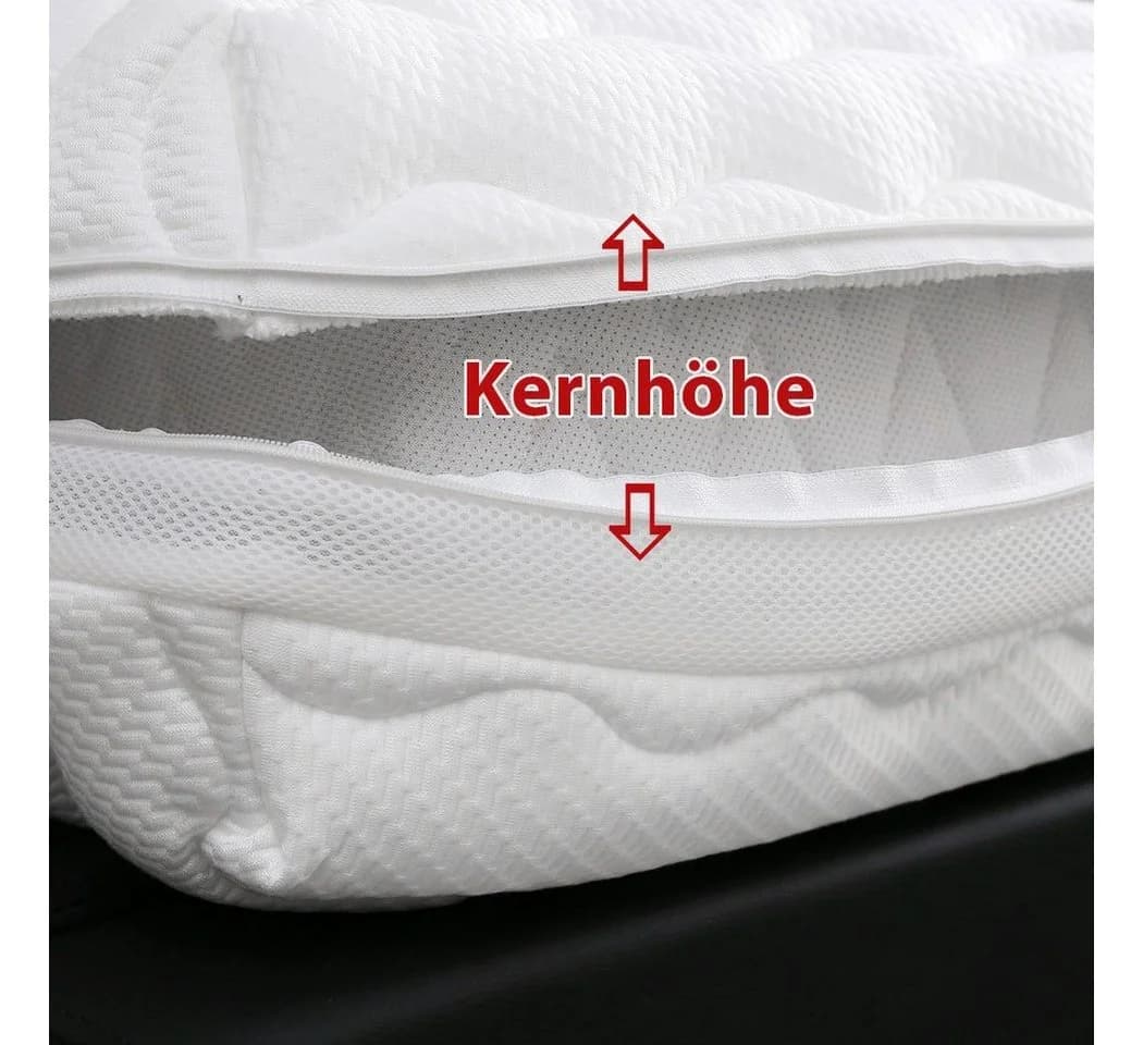 BETTWARENSHOP Matratzenbezug Klima Plus Weiß Mikrofaser - Bild 3