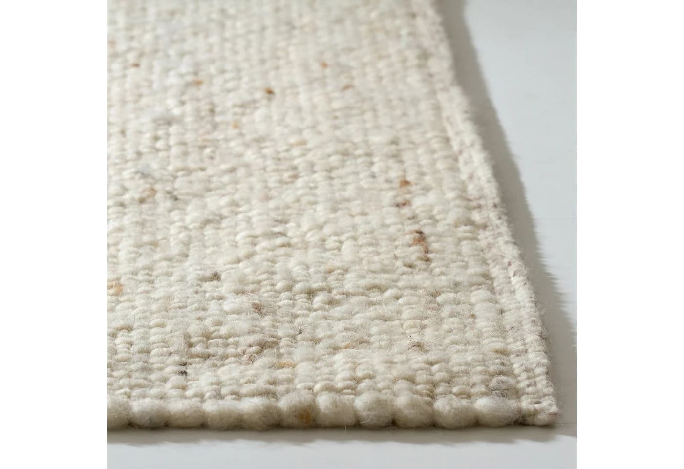 Steffensmeier Wollteppich Birgsau Handwebteppich Schurwolle Beige - Bild 3