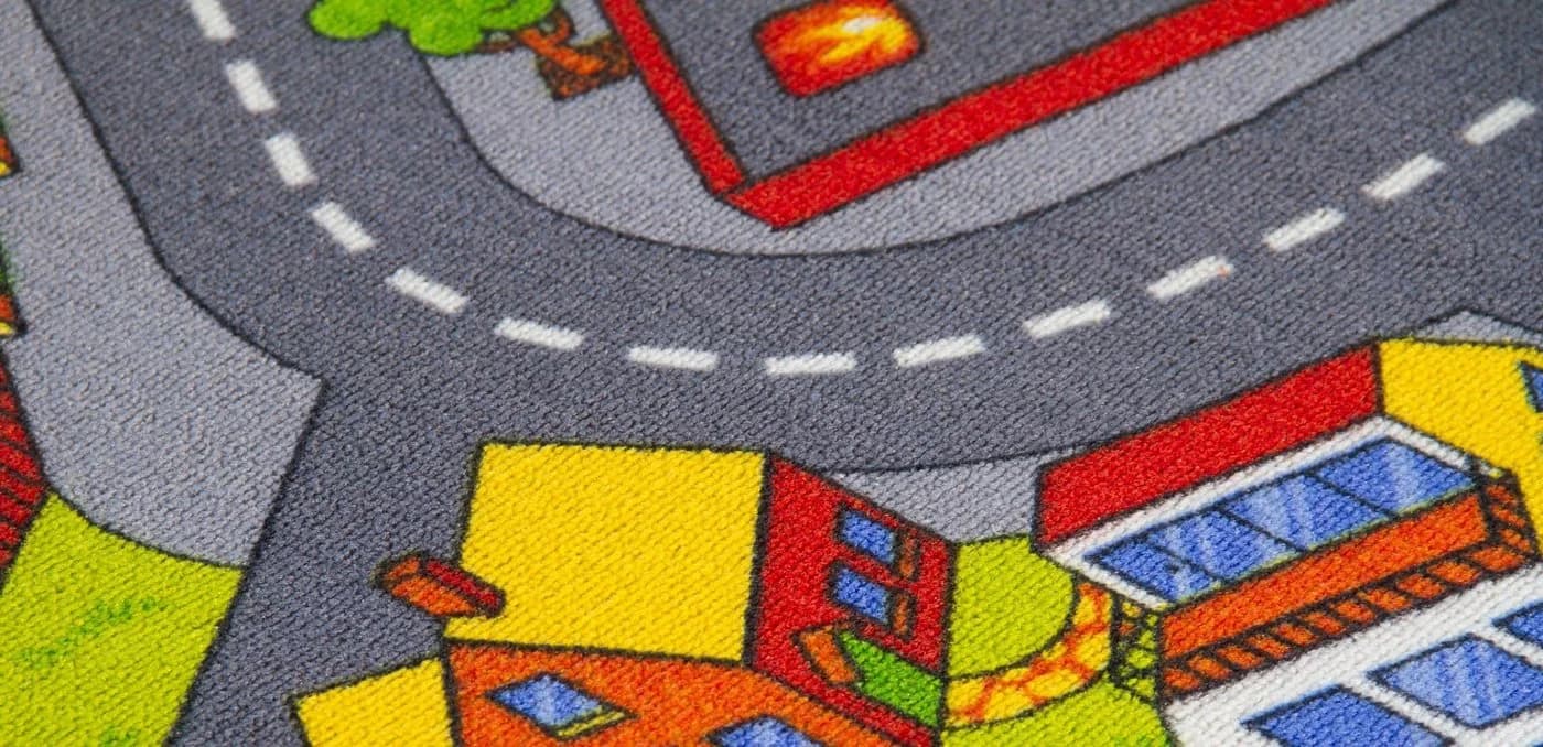 Steffensmeier Kinderteppich City Rechteckig Straßenteppich Kinderzimmer - Bild 3
