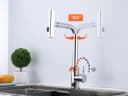 Homeline Küchenarmatur 360° Wasserhahn Küche Mischbatterie Spültisch Chrom Bild 1