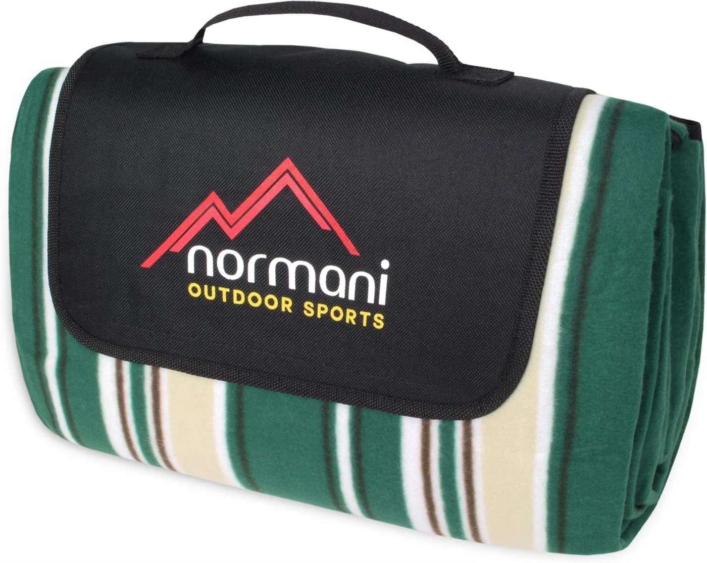 normani Picknickdecke Outdoor-Campingdecke Tundra Grün Wasserdicht - Bild 3
