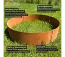 Czaja Pflanzring Ø 60 cm Edelrost Stahl Bild 1