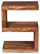 Beistelltisch MUMBAI Sheesham Massivholz S-Form Bild 2