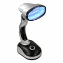 EAXUS Schreibtischlampe Tragbare Tischleuchte mit 12 LEDs LED fest integriert verstellbarer Lichtwinkel Bild 2