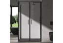 doporro Eckdusche Duschkabine Rav66 Sicherheitsglas 90x75 cm Bild 4