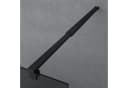 doporro Walk-in-Duschwand 10mm ESG-Glas Schwarz Bild 3