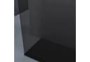 doporro Walk-in-Duschwand 10mm ESG-Glas Schwarz Bild 4