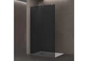 doporro Walk-in-Dusche Duschwand ESG-Glas NANO Grau 200cm Bild 1