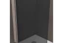 doporro Walk-in-Dusche Duschwand ESG-Glas NANO Grau 200cm Bild 4