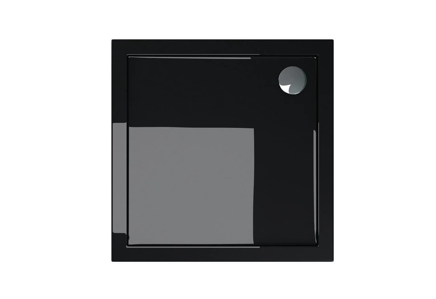 doporro Duschwanne Acryl Flach Quadratisch DIN-Anschlüsse Faro1 - Bild 2