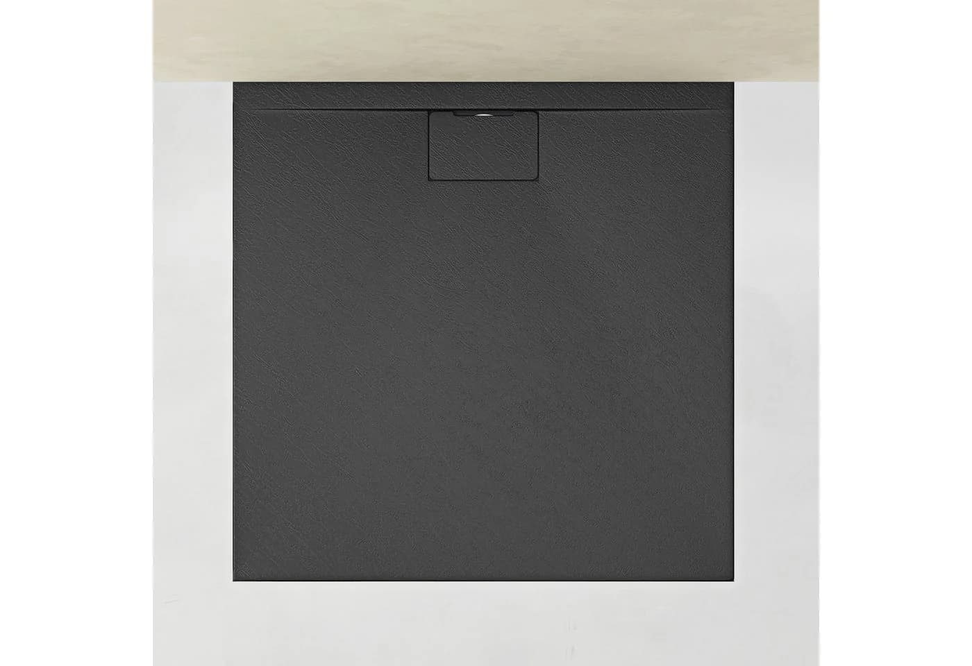 doporro Duschwanne Geoma07 Mineralguss Quadratisch