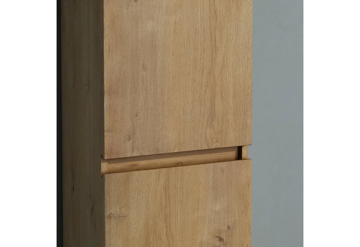 doporro Hänge-Seitenschrank Verona Eiche Greige Soft-Close - Bild 5