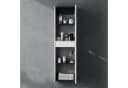 doporro Hänge-Seitenschrank Verona Weiß Bad Hochschrank Bild 3