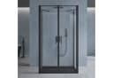 doporro Grossraumdusche Duschkabine U-Form Sicherheitsglas Klarglas Bild 1
