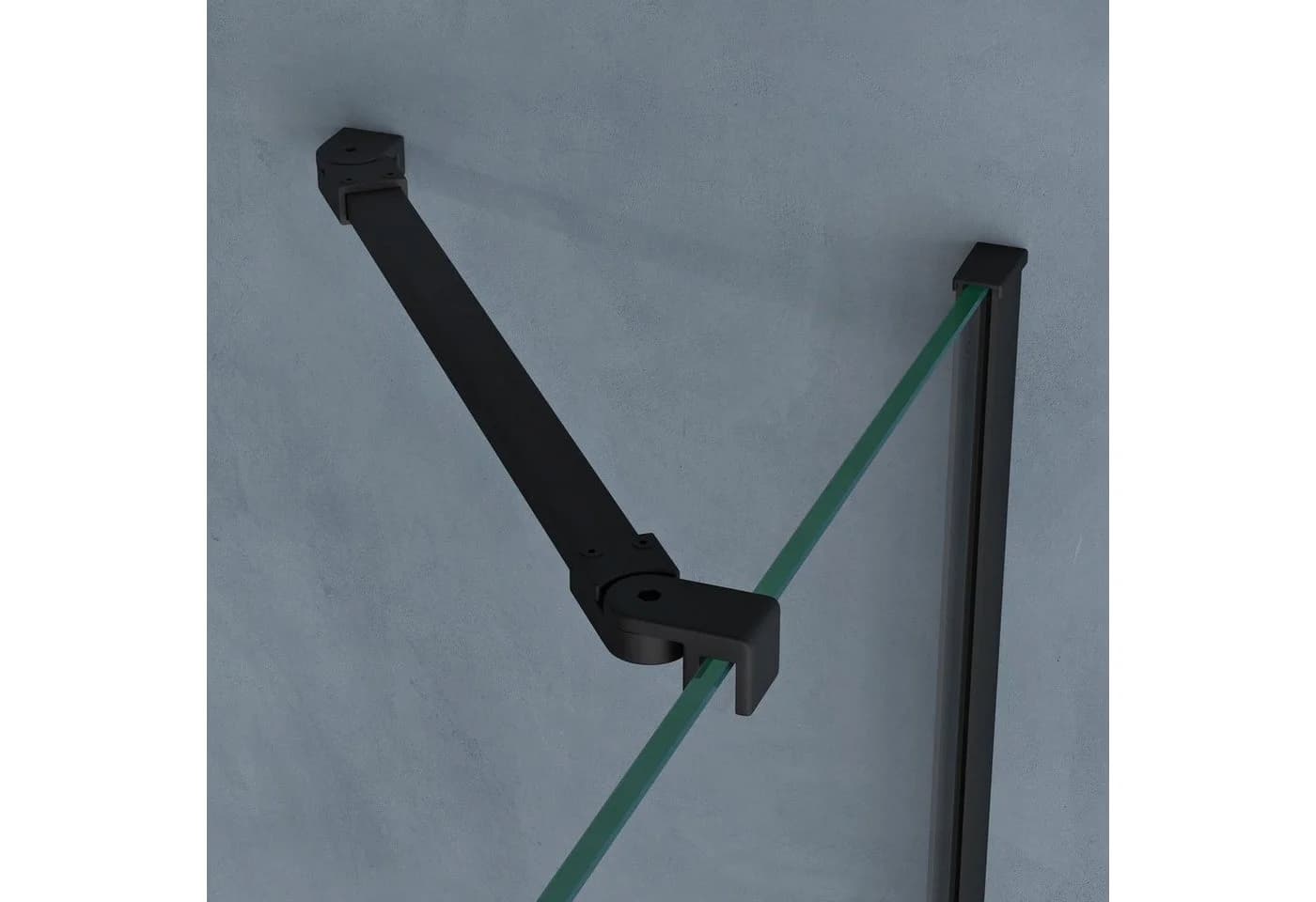doporro Grossraumdusche Duschkabine U-Form Sicherheitsglas Klarglas - Bild 5
