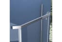 dopporro Fünfeckdusche 80x80 cm ESG Glas Easy-Clean Bild 4